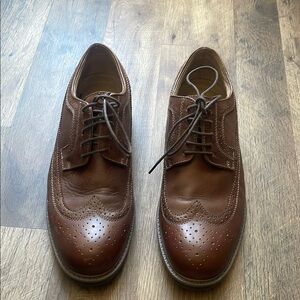 G.H Bass Men’s Oxford Brown Leather Shorts